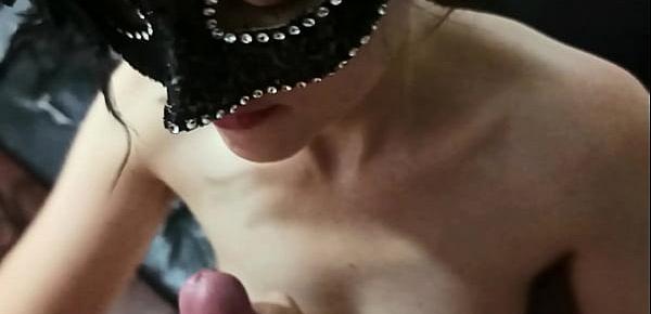  NoahLinZ gets cum in her mouth in POV. Hot Amateur Sex